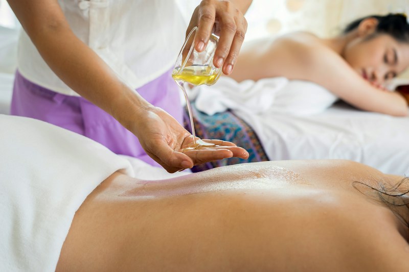 Palm spa ritual